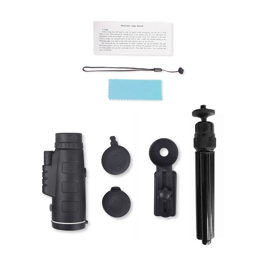 Monocular Night Vision - Adaptateur de smartphone pour télescope monoculaire,