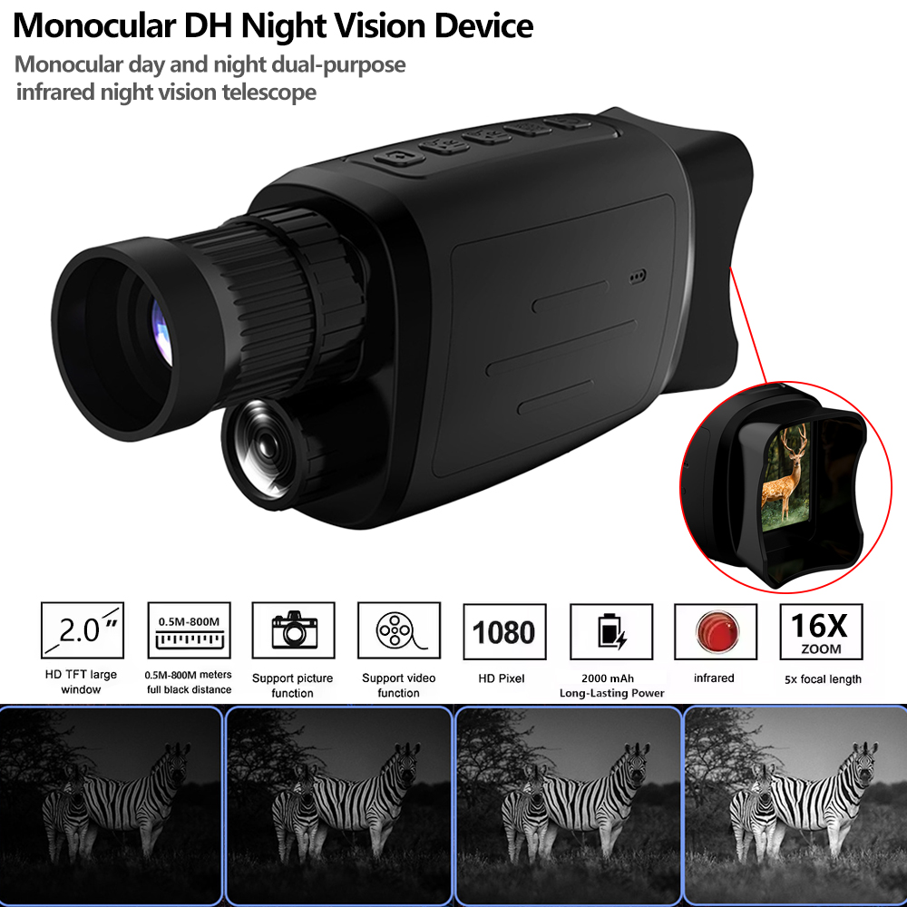 Outdoor Hunting News - Dispositif de Vision nocturne monoculaire 1080P