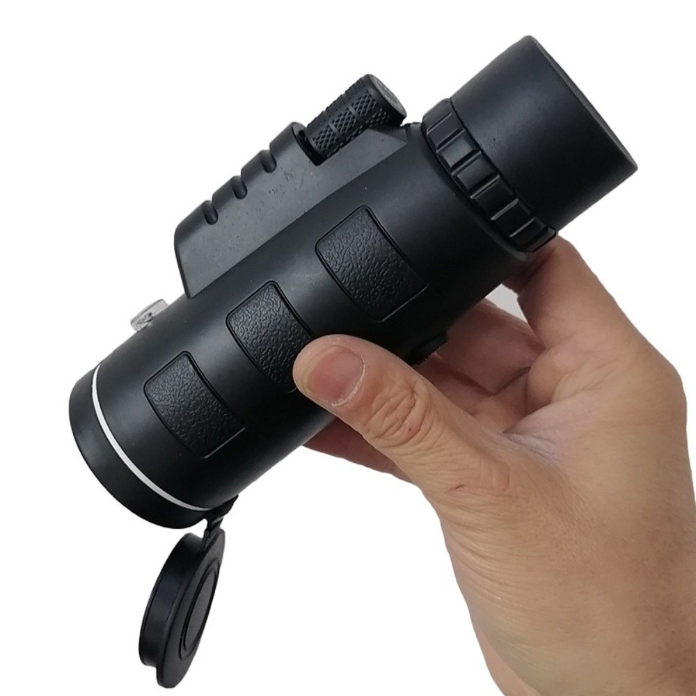 Monocular Night Vision - Télescope monoculaire avec support, adaptateur pour