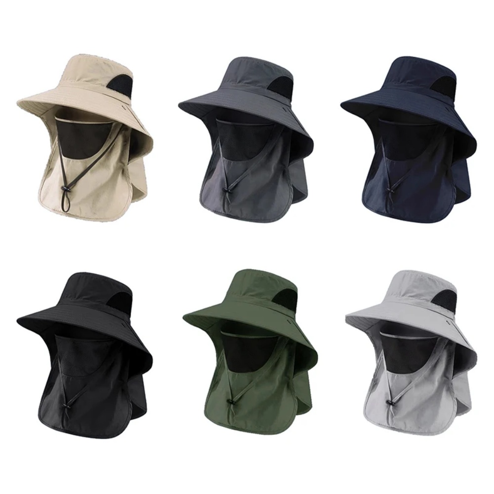Mens Outdoor Hunting Hats - Chapeau de soleil d'été anti-UV pour