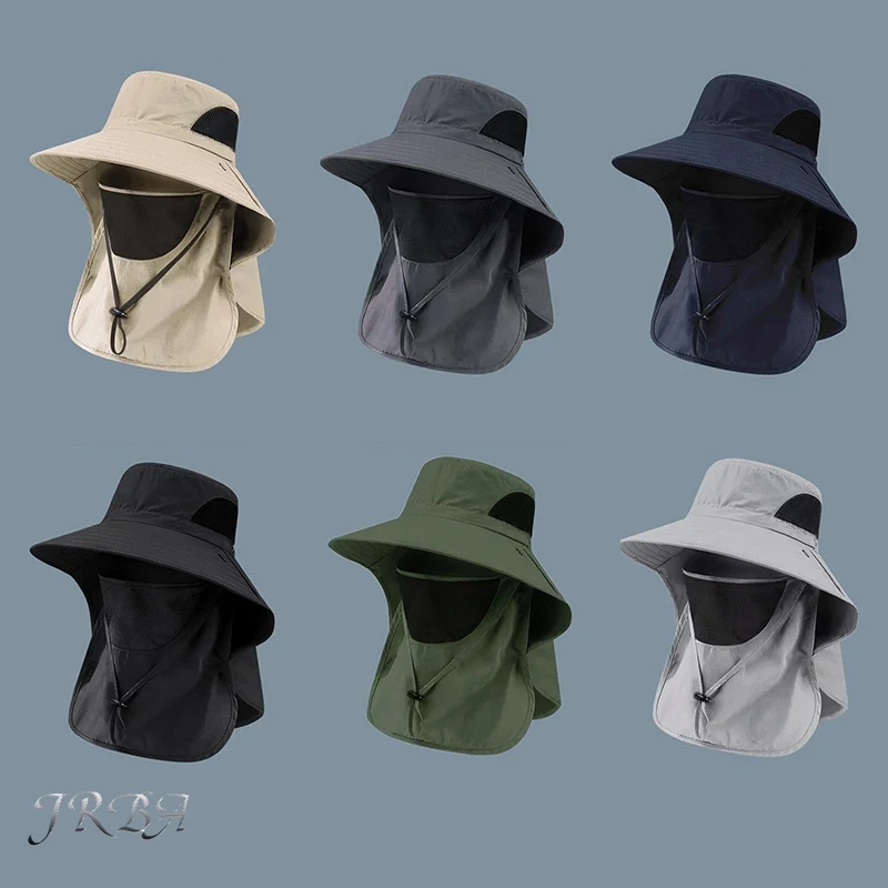 Mens Outdoor Hunting Hats - Chapeau de soleil d'été anti-UV pour