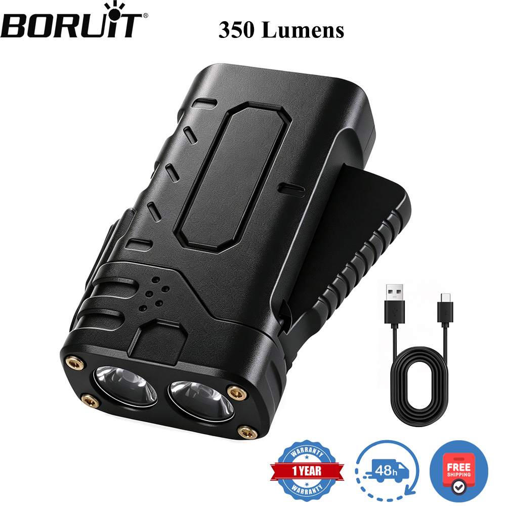 Outdoor Hunting Lights - BORUIiT Lampe de poche LED EDC