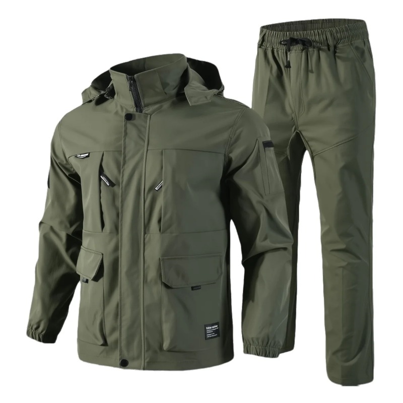 Hunting & Outdoor Supplies - Ensemble tactique imperméable pour hommes, printemps-automne,