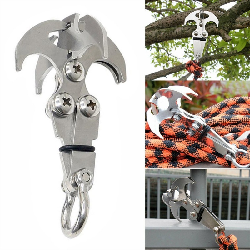 Tree Stand Ladder - Crochet de grappin pliant-griffe de survie