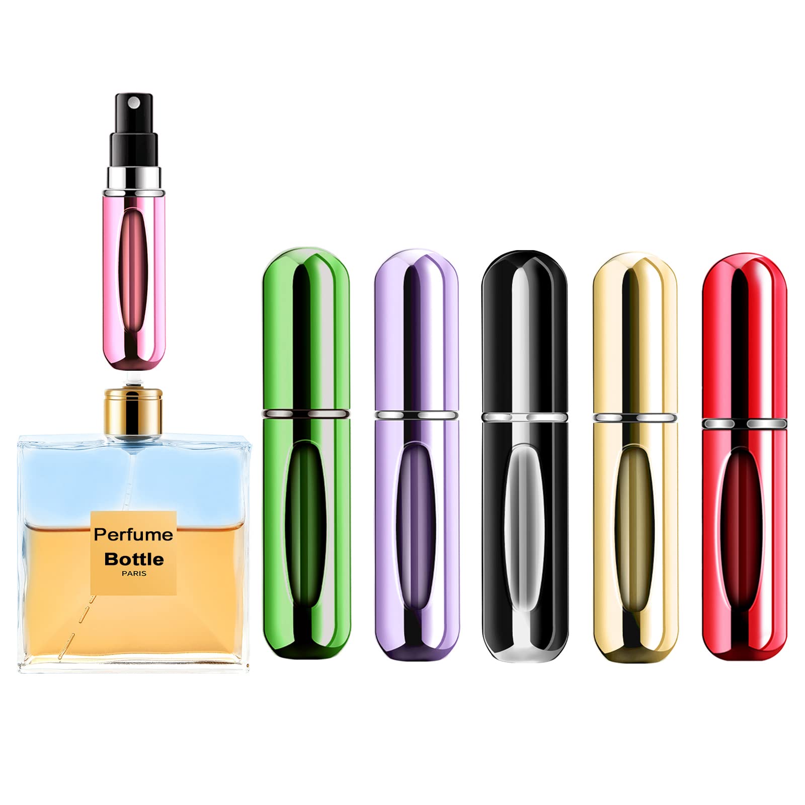 Scent Eliminator Spray - Flacon de parfum miniature rechargeable, flacon