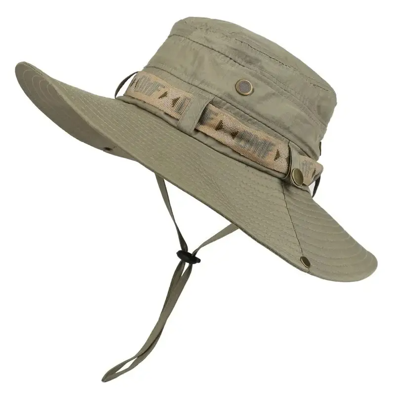 Mens Outdoor Hunting Hats - Chapeau seau d'été pour hommes, Protection