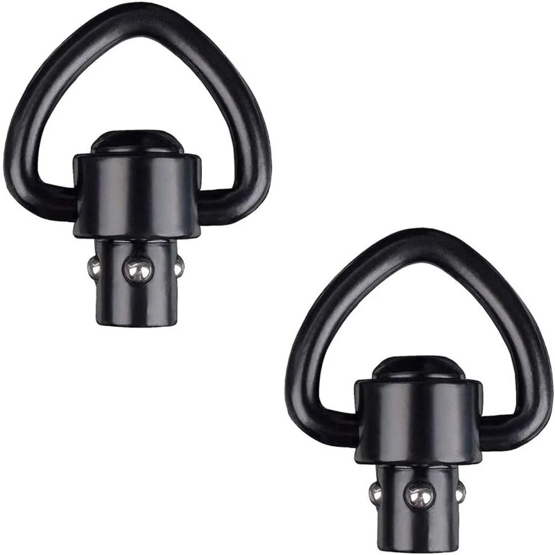 Rifle Sling Swivel - Bouton poussoir pour fusil, anneau de