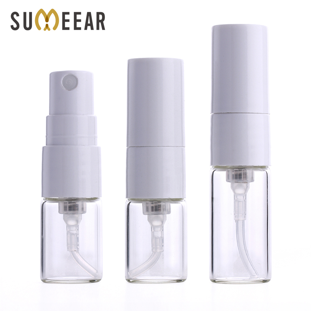 Scent Eliminator Spray - Mini bouteille de parfum blanche rechargeable,