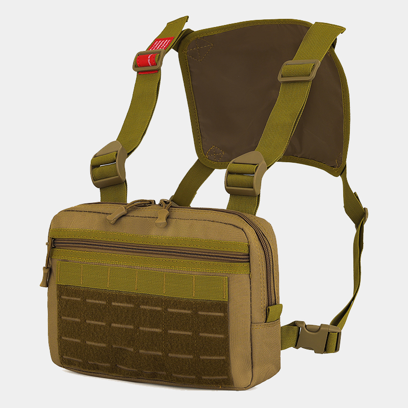 Outdoor Hunting Fleece - Sac de poitrine tactique pour homme,