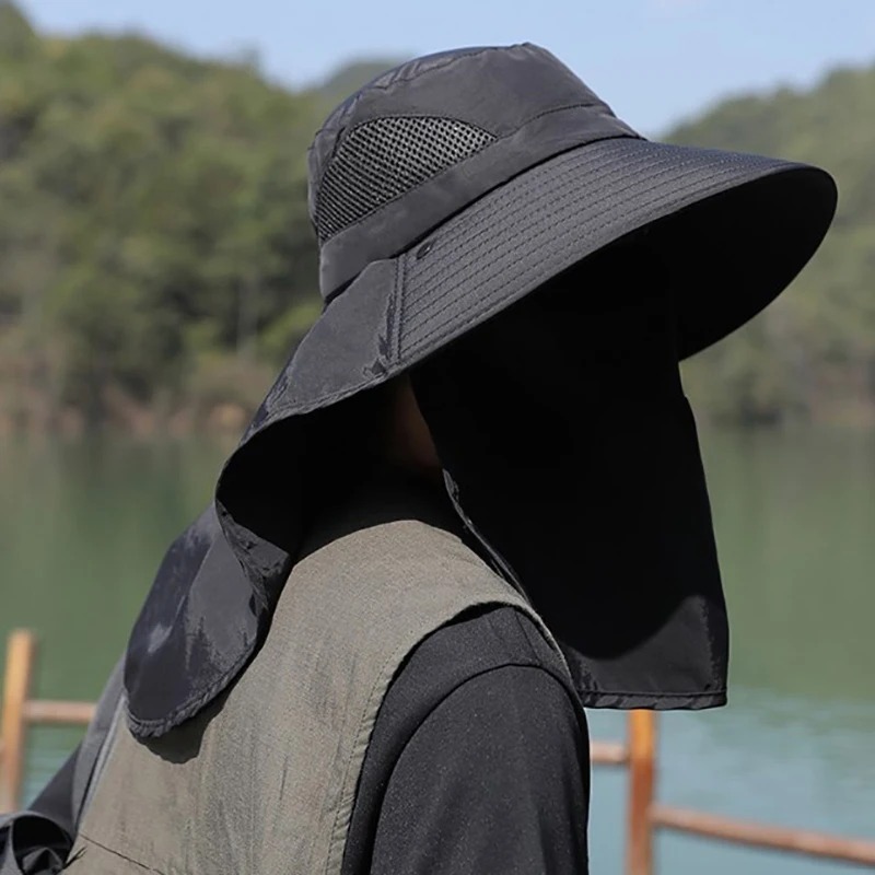 Chapeau de soleil d'été anti-U - Mens Outdoor Hunting Hats avis et prix
