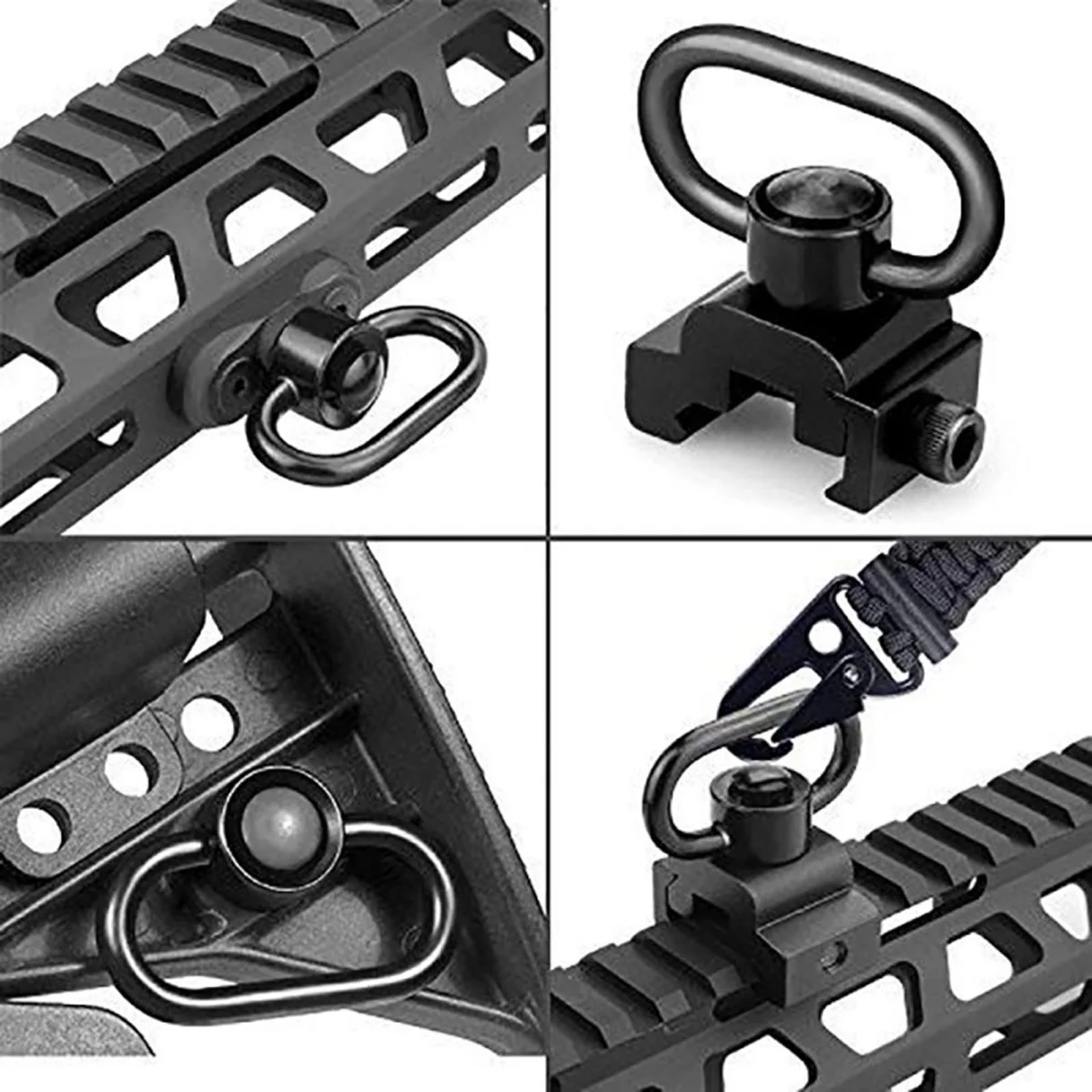 Sangle tactique pour fusil, bo - Rifle Sling Swivel avis et prix