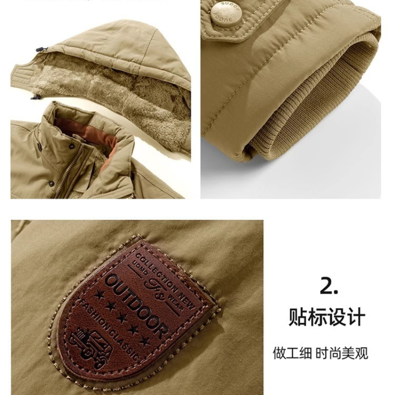 Veste matelassée de grande tai - Outdoor Hunting Fleece avis et prix