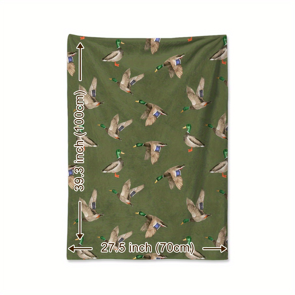 Couverture en polaire Mallard  - Hunting Outdoor Decor avis et prix