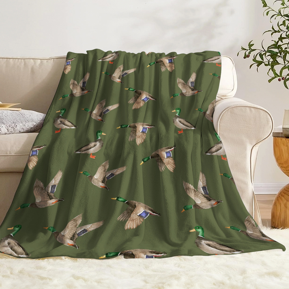 Couverture en polaire Mallard  - Hunting Outdoor Decor avis et prix