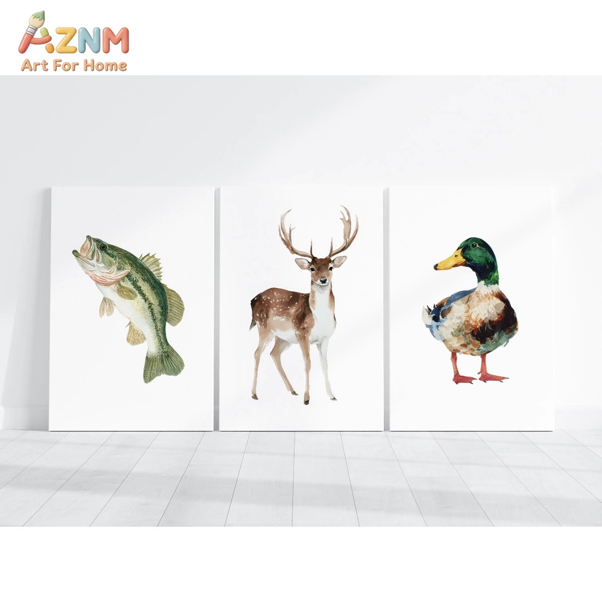 AZNM – affiche artistique aqua - Hunting Outdoor Decor avis et prix