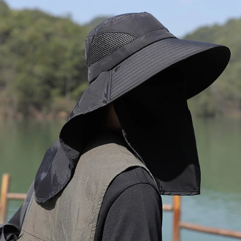 Chapeau de soleil d'été anti-U - Mens Outdoor Hunting Hats avis et prix