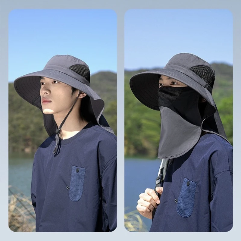 Chapeau de soleil d'été anti-U - Mens Outdoor Hunting Hats avis et prix