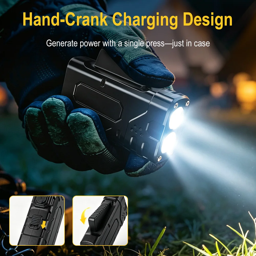 BORUIiT Lampe de poche LED EDC - Outdoor Hunting Lights avis et prix