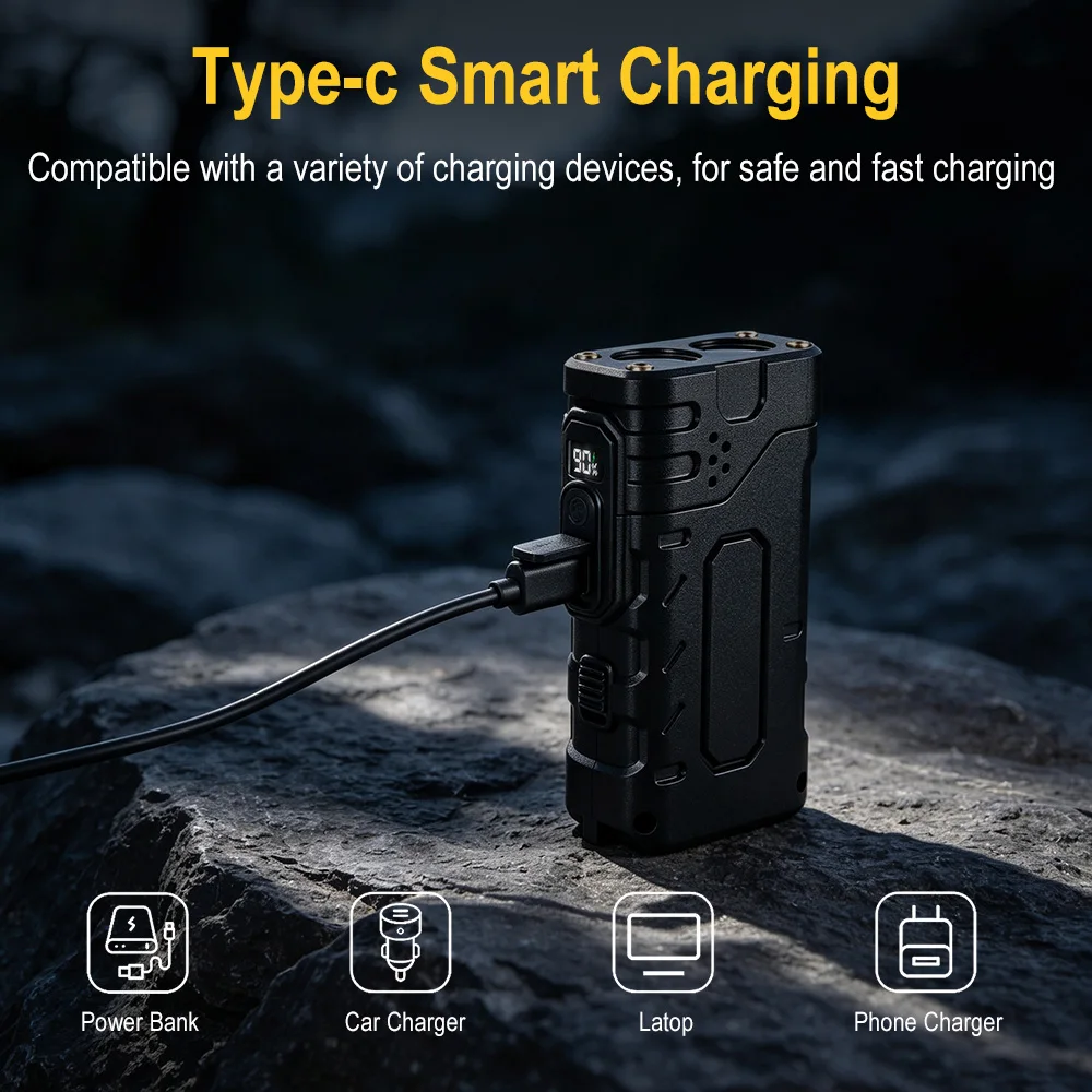 BORUIiT Lampe de poche LED EDC - Outdoor Hunting Lights avis et prix