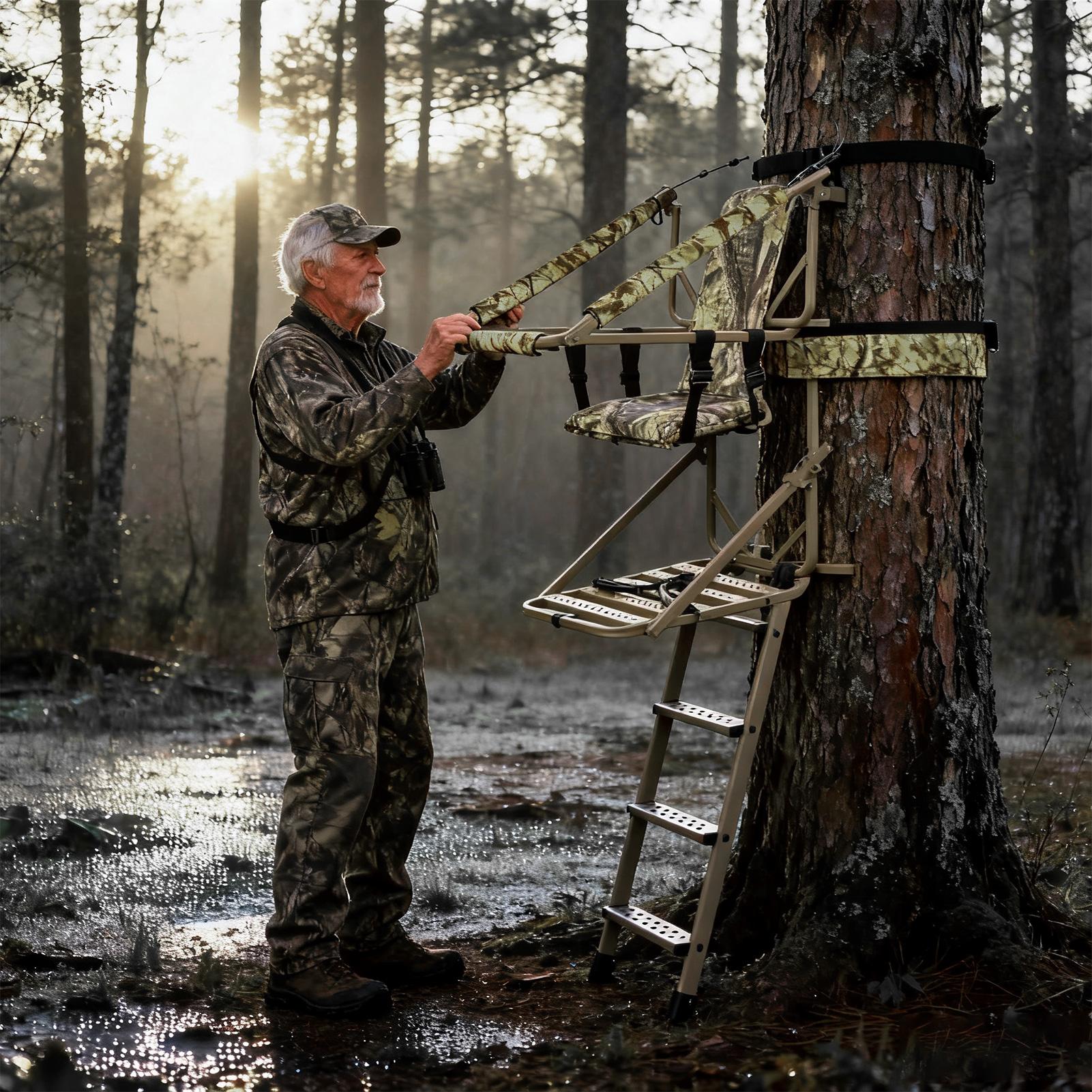 Support d'arbre de remplacemen - Tree Stand Ladder avis et prix