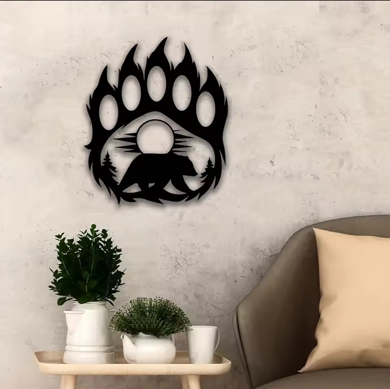Décoration murale en métal rus - Hunting Outdoor Decor avis et prix