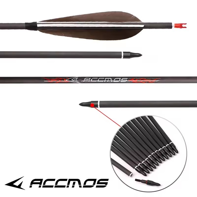 ACCMOS-Flèches en carbone pur  - Hunting Bow Compound avis et prix