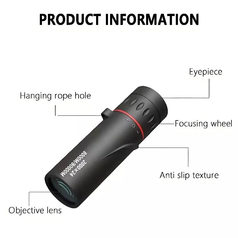 Télescope monoculaire HD 40x60 - Monocular Night Vision avis et prix