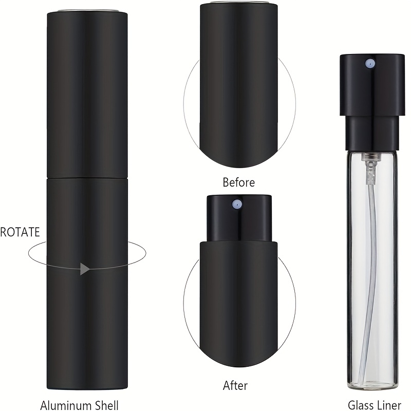 3 ensembles de flacons vaporis - Scent Eliminator Spray avis et prix
